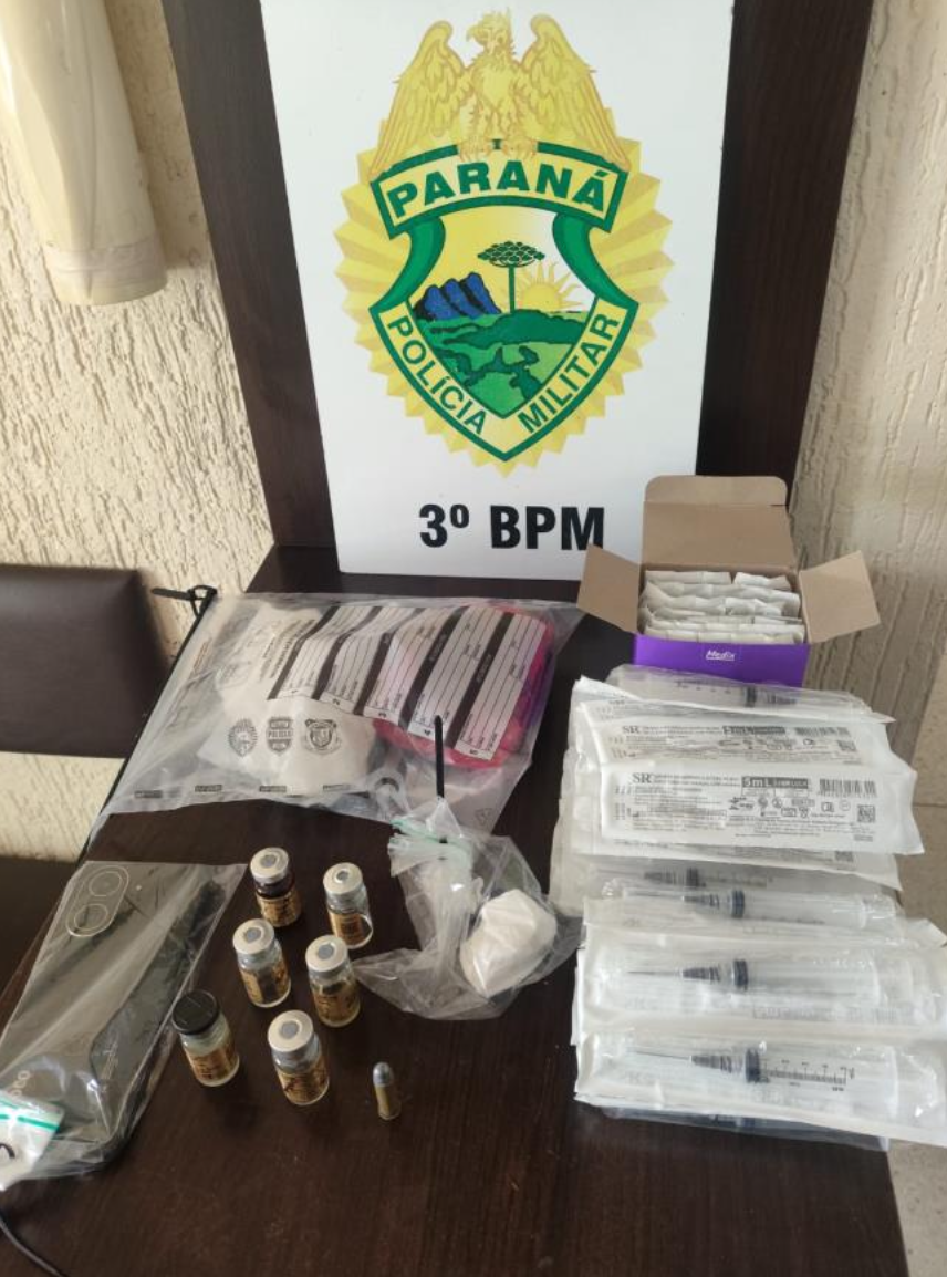 Homem é preso por tráfico de drogas e porte ilegal de munição em Pato Branco