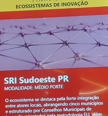 Sudoeste é vencedor no Prêmio Nacional de Inovação