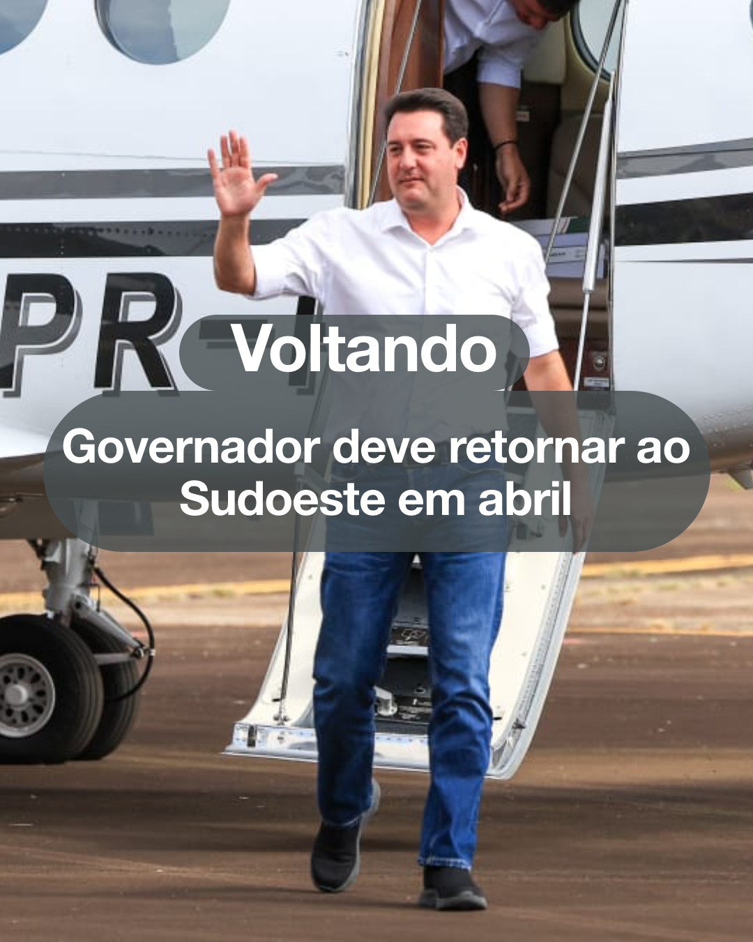 Governador Ratinho Jr. volta ao Sudoeste no início de abril