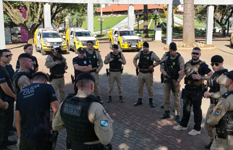 POLÍCIA MILITAR DO PARANÁ LANÇA OPERAÇÃO OMNIS NO SUDOESTE DO ESTADO