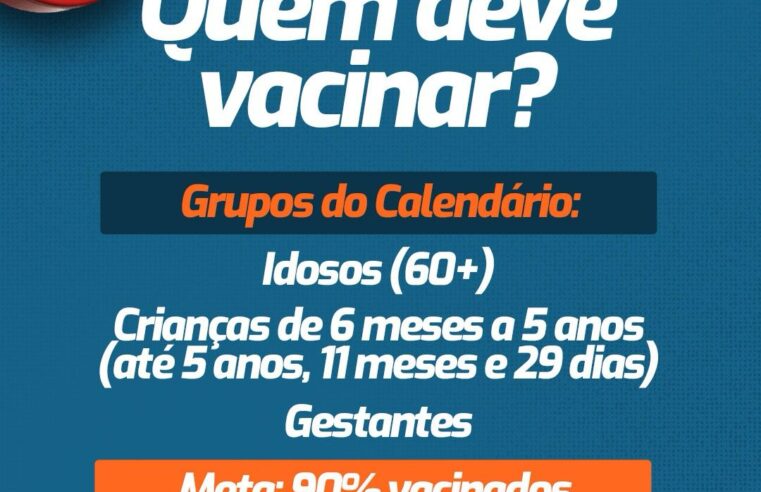 Pato Branco inicia campanha de vacinação contra a Influenza neste sábado (28)