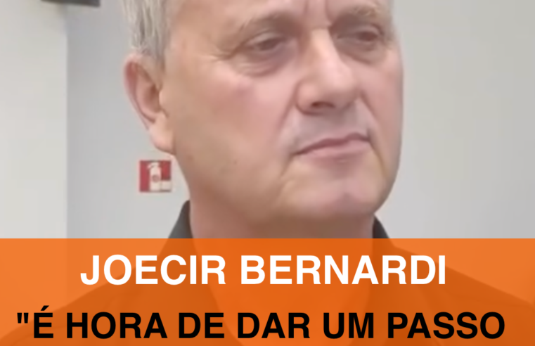 “é hora de dar um passo atrás na disputa política e pensar primeiro na cidade”.