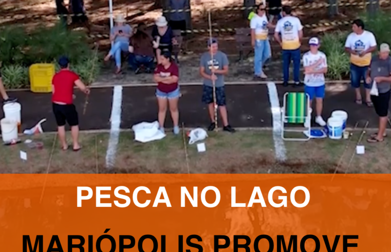 Lago Municipal de Mariópolis será palco de dia de pesca, lazer em família e ações ambientais
