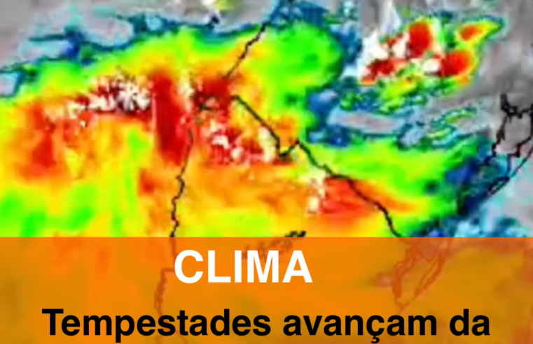 Tempestades avançam da Argentina para o Sul do Brasil com riscos de vendavais e granizo