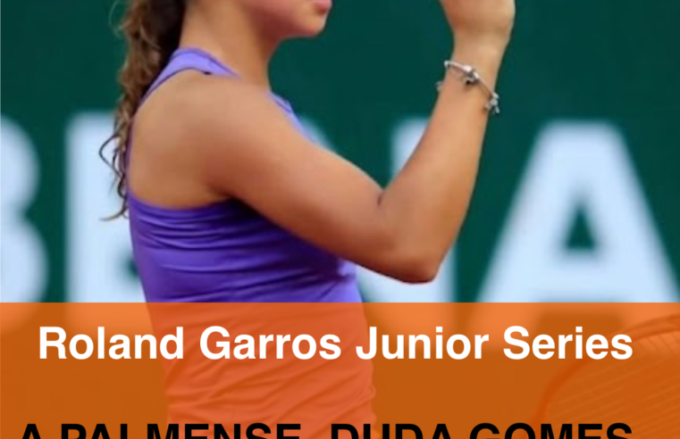 A palmense Duda Gomes, 13 anos, disputa neste domingo a final do Roland Garros Junior Series