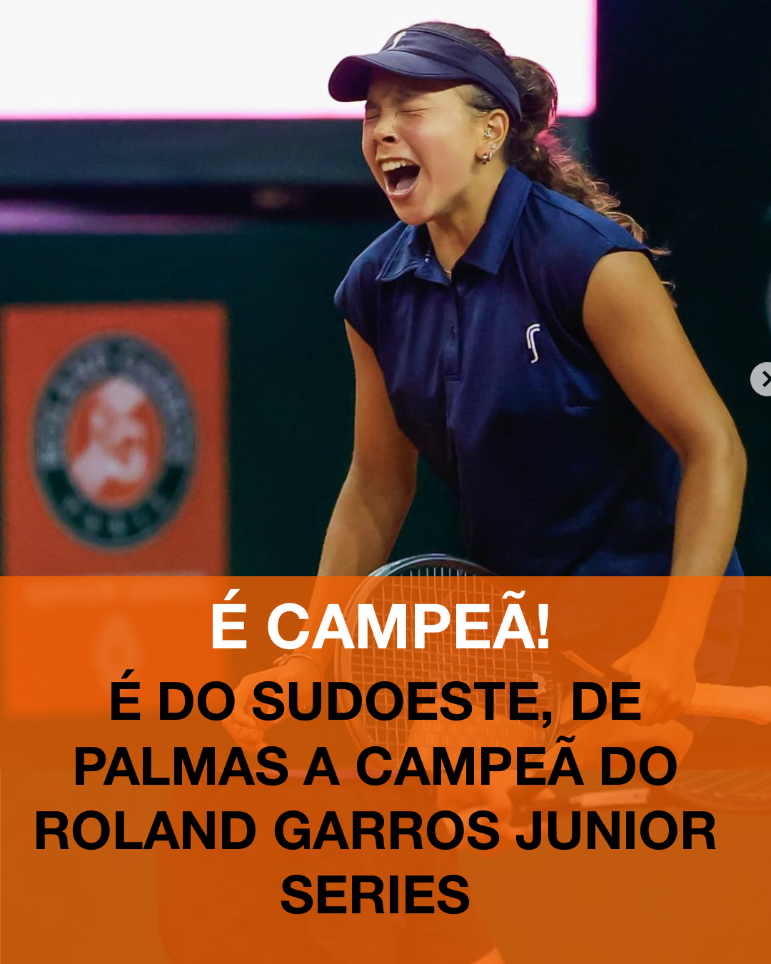Eduarda “Duda” Gomes vence Carbone e brilha no Roland Garros Junior Series