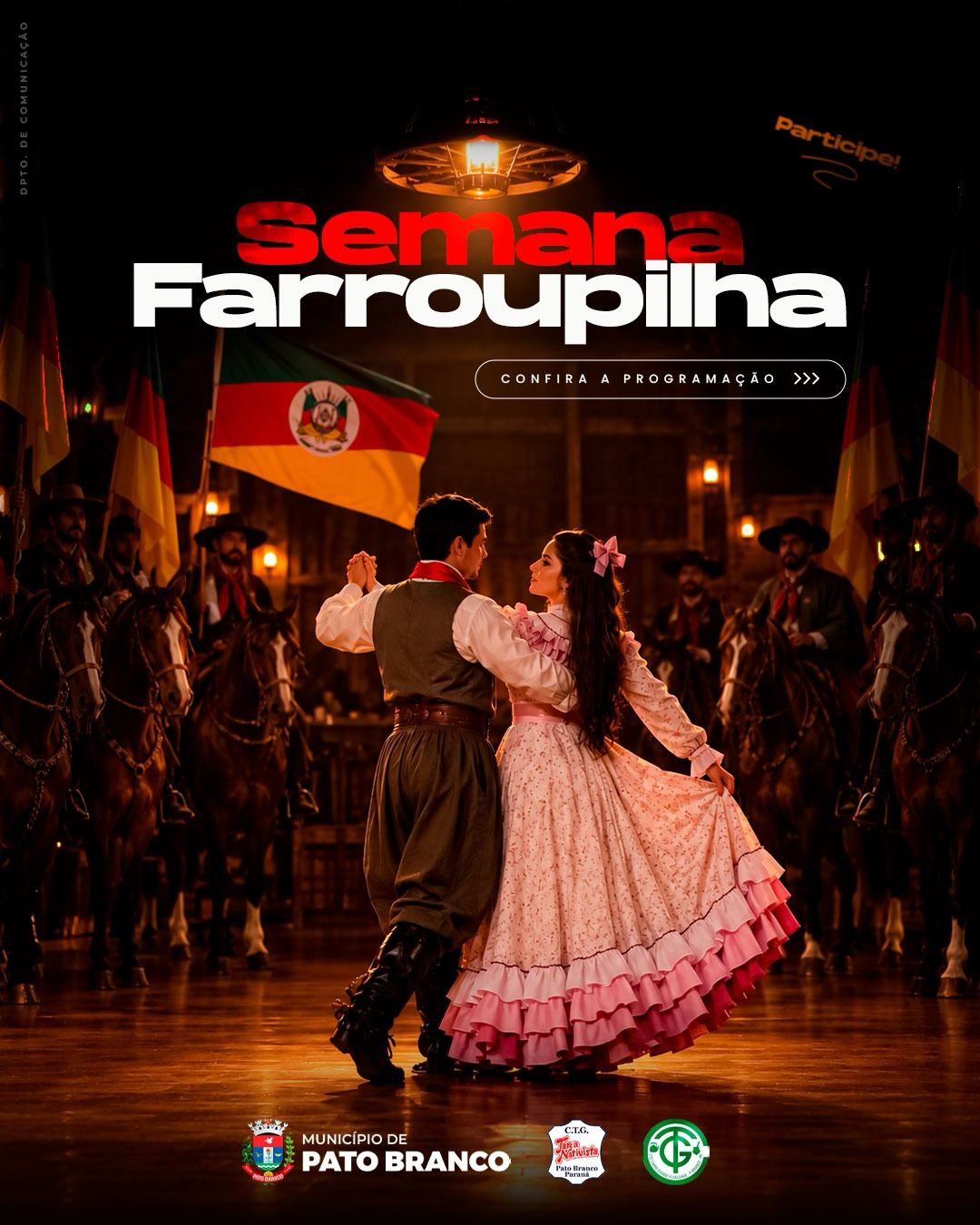 Pato Branco celebra a cultura gaúcha com programação especial na Semana Farroupilha
