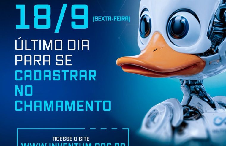 INVENTUM 2026: Termina nesta sexta-feira (18) prazo para cadastramento de patrocinadores e expositores