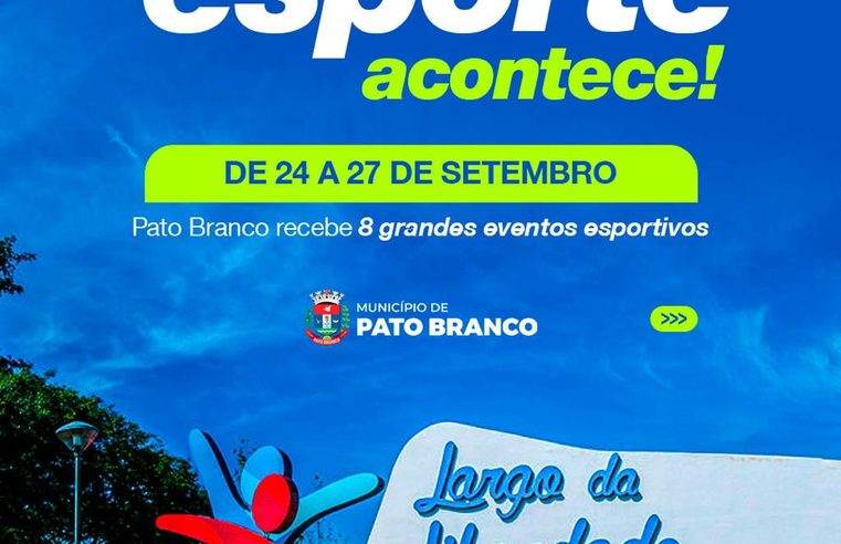 Pato Branco fortalece o turismo esportivo com programação de grandes eventos