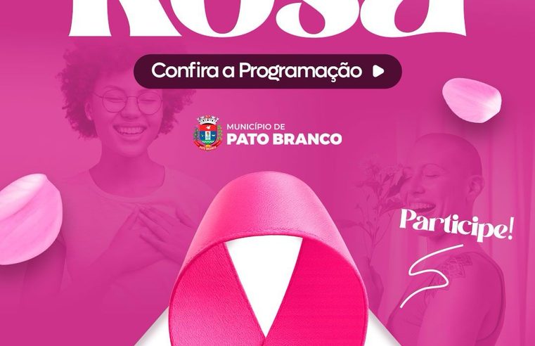 Saúde: Programação do Outubro Rosa começa nesta sexta-feira (2) com palestra show