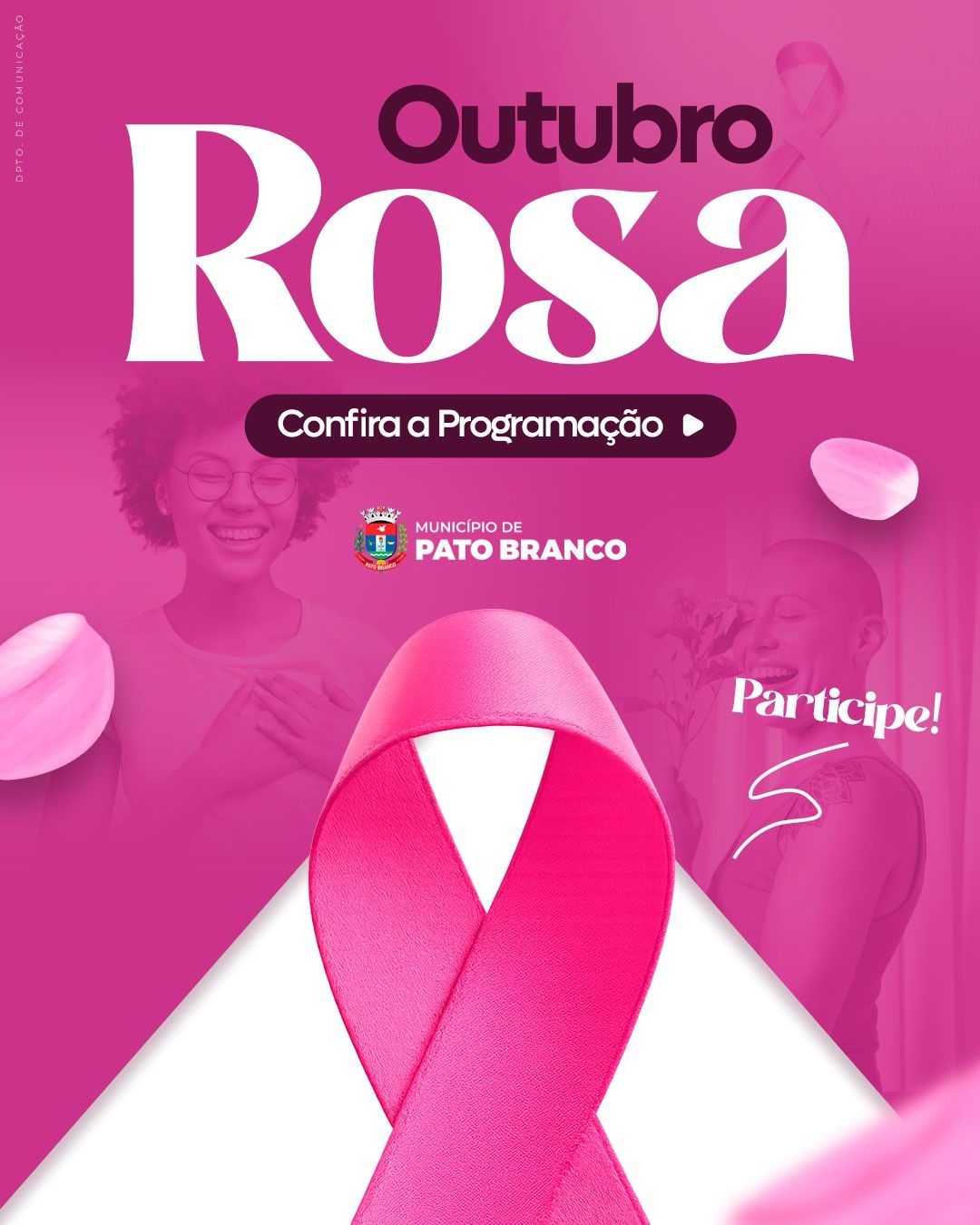 Saúde: Programação do Outubro Rosa começa nesta sexta-feira (2) com palestra show