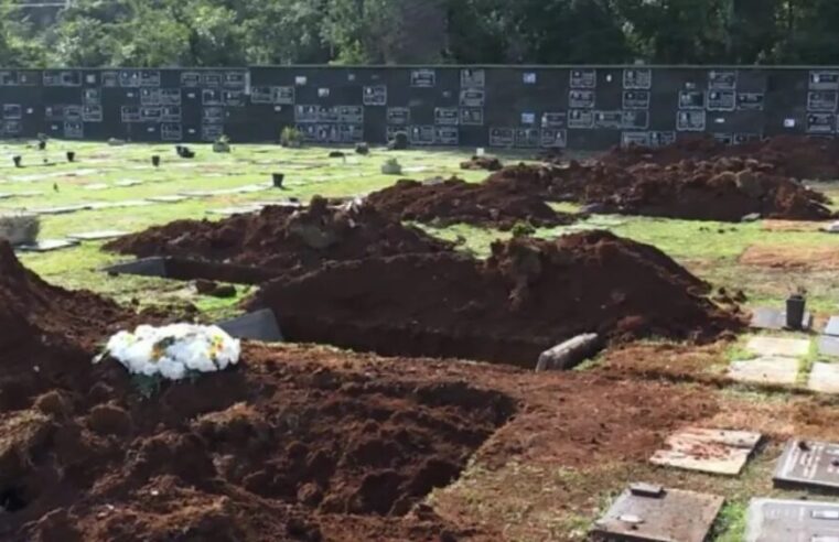 Crise em cemitérios de Foz do Iguaçu deixa corpo
