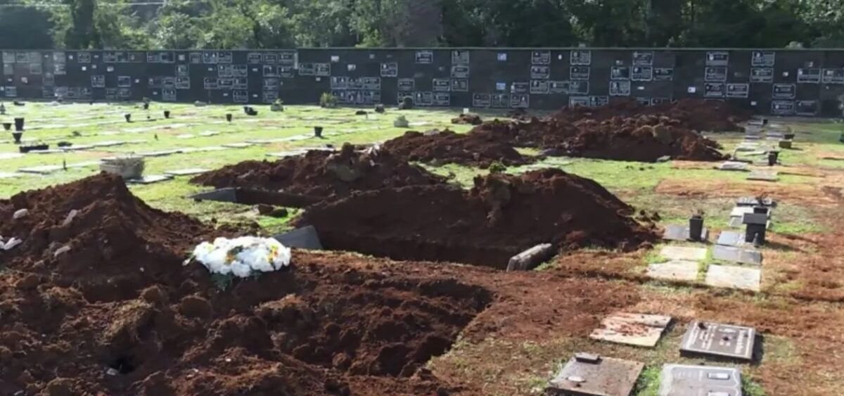 Crise em cemitérios de Foz do Iguaçu deixa corpo