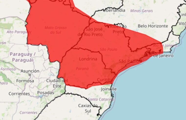 Paraná em alerta vermelho para calor extremo