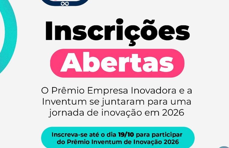 INVENTUM 2026 lança Prêmio de Inovação