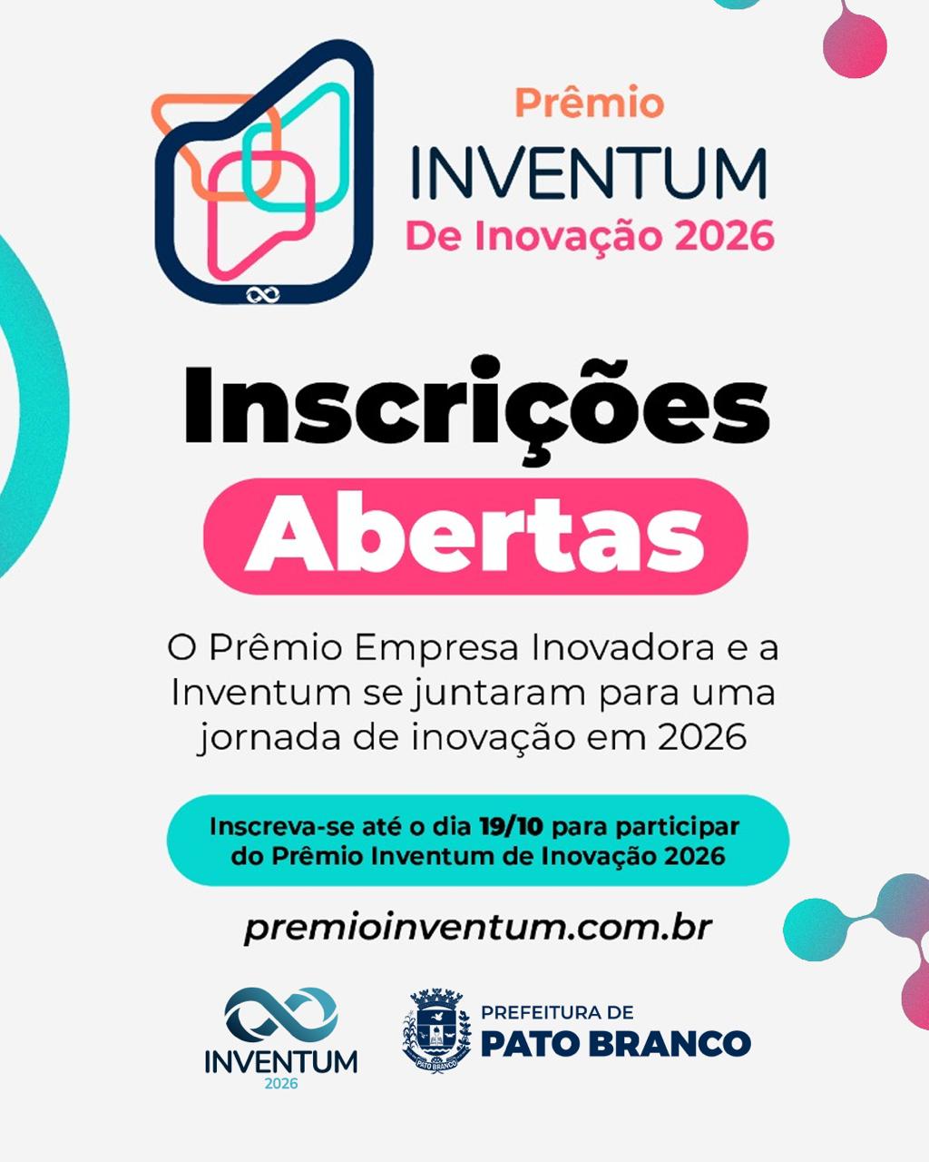 INVENTUM 2026 lança Prêmio de Inovação