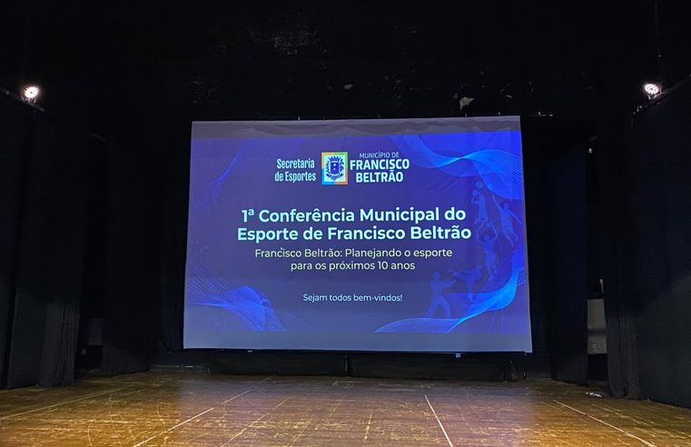 1ª Conferência Municipal do Esporte reúne participação expressiva de diferentes segmentos