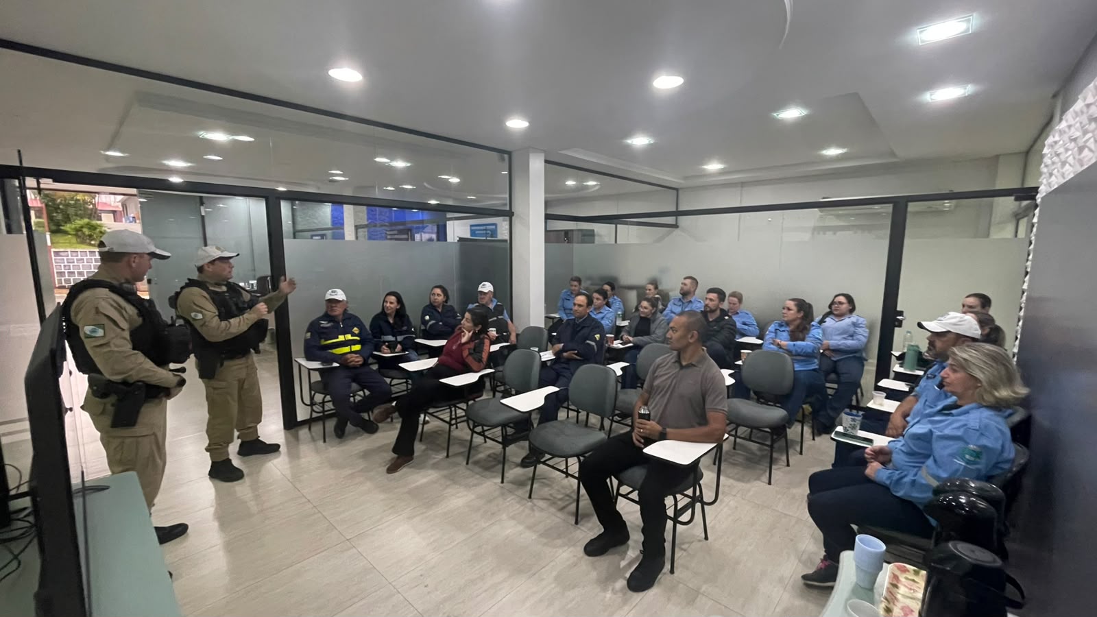 DEBETRAN participa de capacitação com a Polícia Militar para aprimorar atuação no trânsito