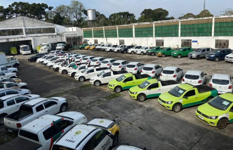 Leilão no PR: 92 carros oficiais a partir de R$ 1,6 mil